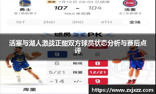 活塞与湖人激战正酣双方球员状态分析与赛后点评