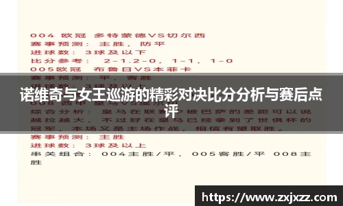 诺维奇与女王巡游的精彩对决比分分析与赛后点评